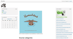 Desktop Screenshot of moodle.portaldaskalos.net